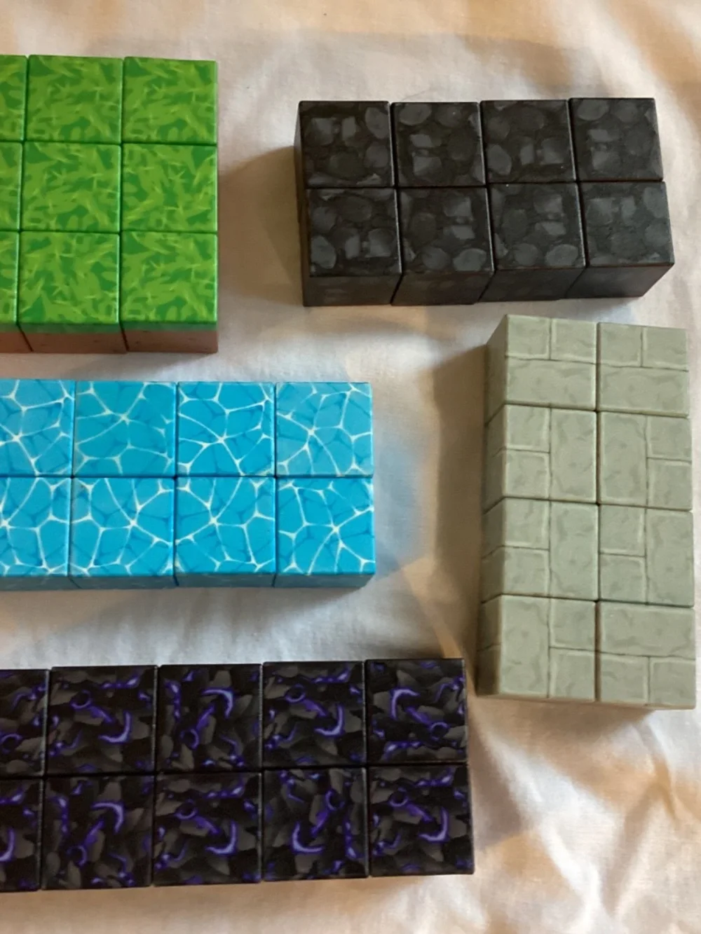 Magnetic Pixel Building Blocks Sealed Figures Minecraft Steve Dragon Ender Book